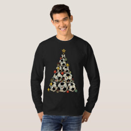 Camiseta Árvore de Natal de Futebol
