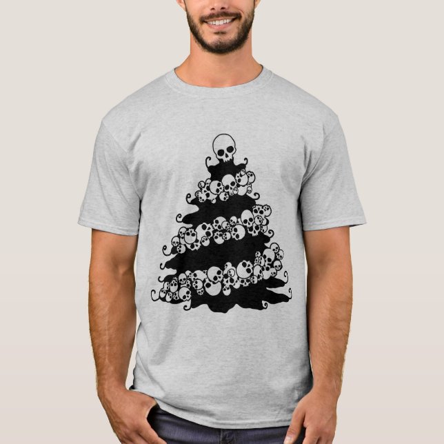 Camiseta Árvore de Natal de Garland (Frente)