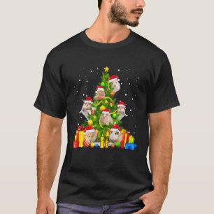 Camiseta Árvore de Natal de Hamster - Presente X-Mas Santa 