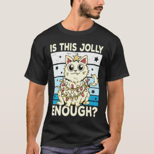Camiseta Árvore De Natal De Inverno Festivo É Alegre O Sufi