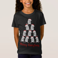 Árvore de Natal de Papais noeis de Rato Bonito