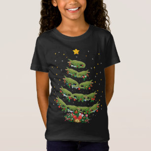 Camiseta Árvore de Natal do Alligator Lover Xmas Gift Allig