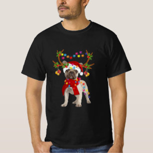 Camiseta Árvore de Natal do Bulldog Gorgeous Francês