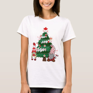 Camiseta Árvore de Natal do Canadá Sweater Ugly X-mas