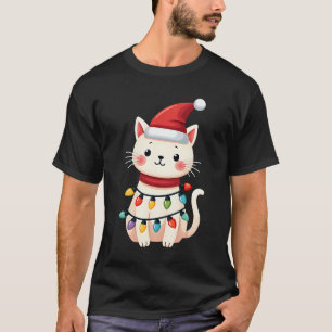 Camiseta Árvore de Natal do Gato Natal (4)