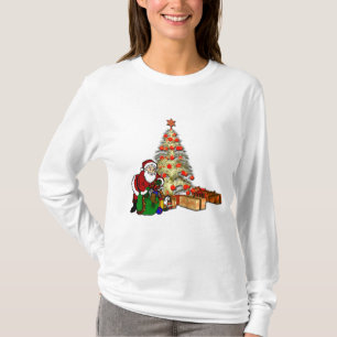 Camiseta Árvore de Natal do Papai Noel