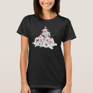 Camiseta Árvore de Natal do Polar - Feliz Natal Frio Natal