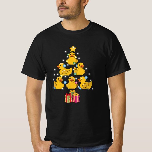 Camiseta Árvore de Natal Ducky Bber Duck (Frente)