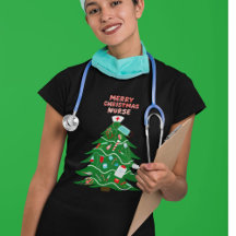 Árvore de Natal Enfermeira Feliz Natal