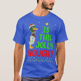 Camiseta Árvore de Natal Engraçada É Suficientemente Alegre