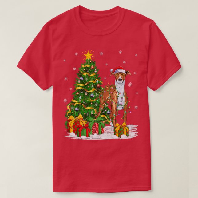Camiseta Árvore de Natal engraçada Família combinando Papai (Frente do Design)