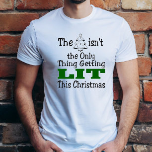 Camiseta Árvore de Natal engraçada não é a única coisa que