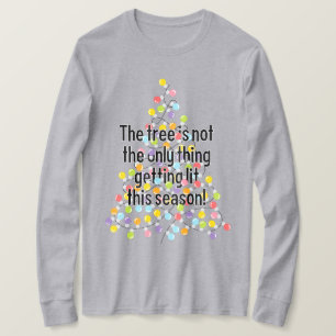 Camiseta Árvore de Natal Engraçado