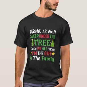 Camiseta Árvore de Natal Engraçado Correspondente Família P
