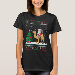 Camiseta Árvore de Natal Feia Luz de Natal Papais noeis de 