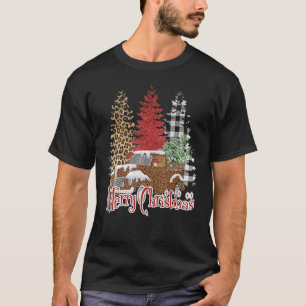 Camiseta Árvore de Natal Feliz de Natal