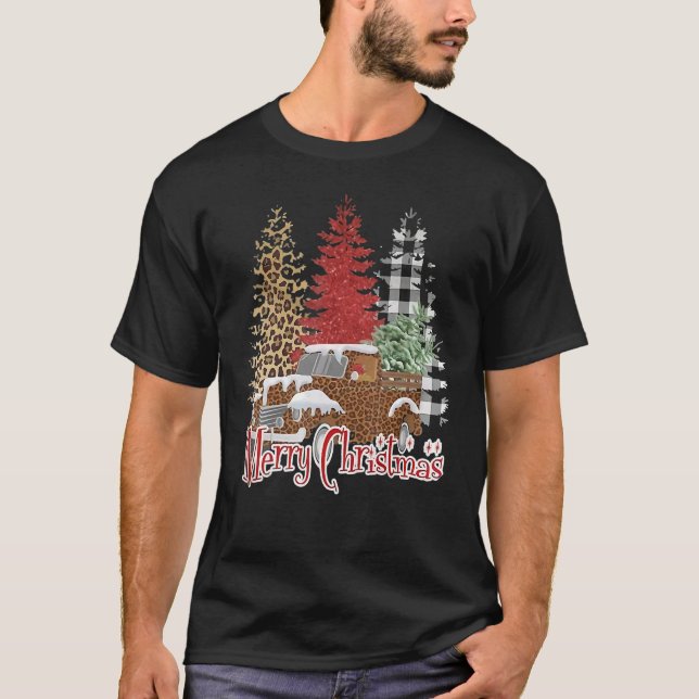 Camiseta Árvore de Natal Feliz de Natal (Frente)
