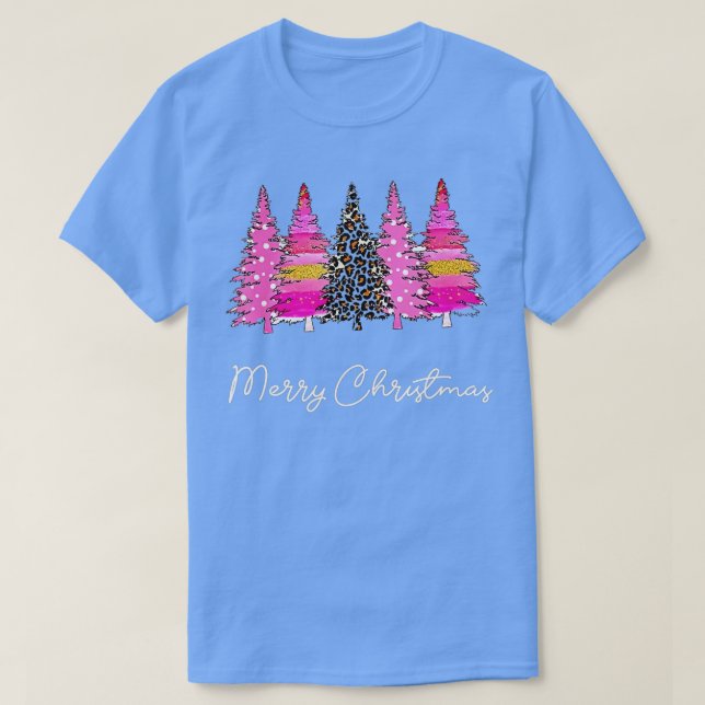 Camiseta Árvore de Natal Feliz de Natal (Frente do Design)