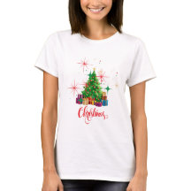 Árvore de Natal Festiva e Férias de Apresentação