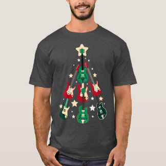 CAMISETA ÁRVORE DE NATAL GUITAR