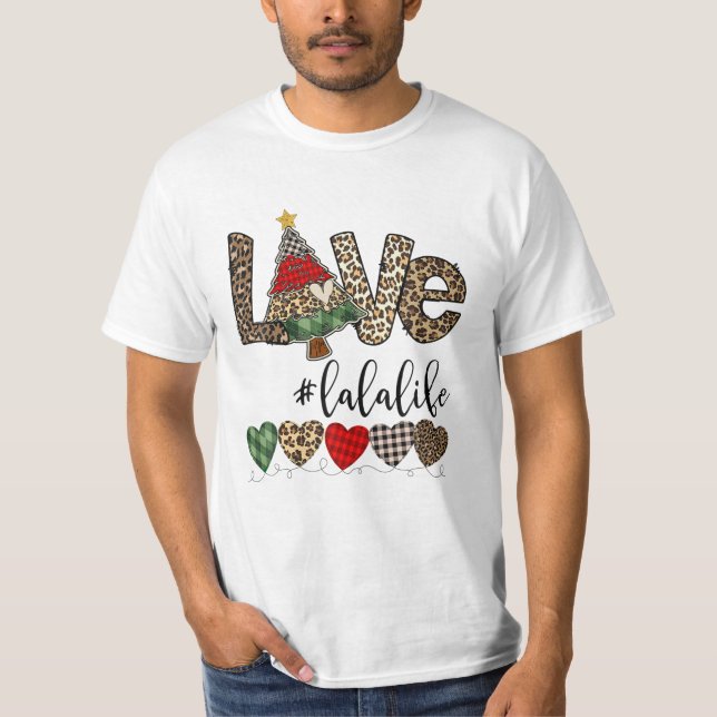 Camiseta Árvore de Natal Life Heart (Frente)