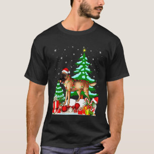 Camiseta Árvore de Natal Malinois