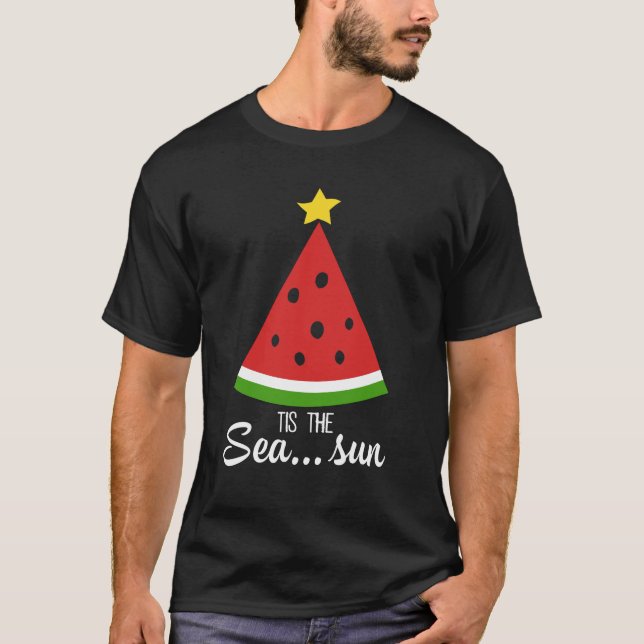 Camiseta Árvore De Natal Melon Tis Mar (Frente)