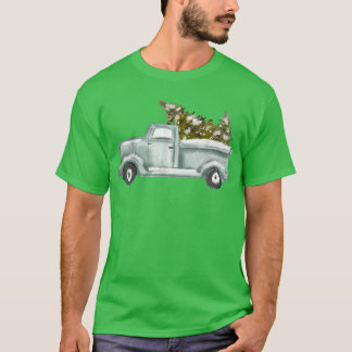 Camiseta Árvore de Natal no caminhão de Natal