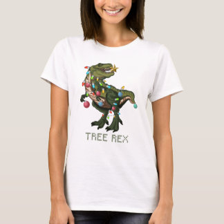 Camiseta Árvore de Natal Rex