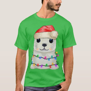 Camiseta Árvore de Natal Selo-d'Água - Pajama Xma com Tanga