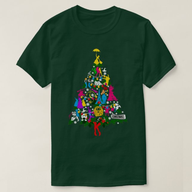 Camiseta Árvore de Natal Ugly Broadway 3 (Frente do Design)