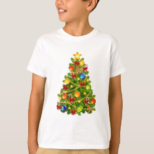 Camiseta Árvore de Natal Verde