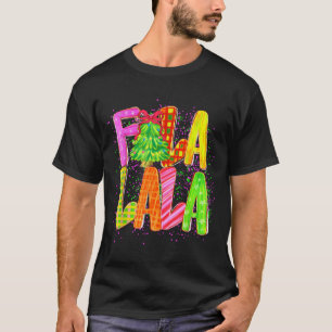 Camiseta Árvore de Natal Xadrez com Laço Coquete e Divertid