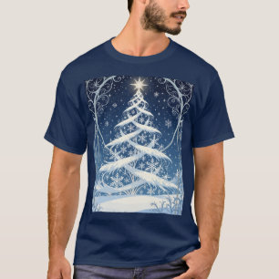 Camiseta Árvore de Natal Yule Ornata Exquisita