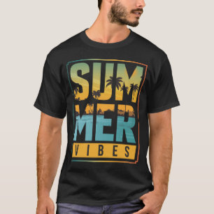 Camiseta Árvore de Palm de Verão muito divertida