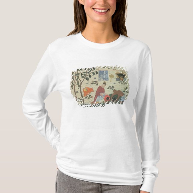 Camiseta Árvore de pimenta da Senhora Pers 332 e pimenta da (Frente)