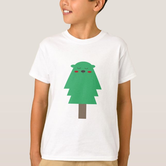 Camiseta Árvore de pinheiro (Frente)
