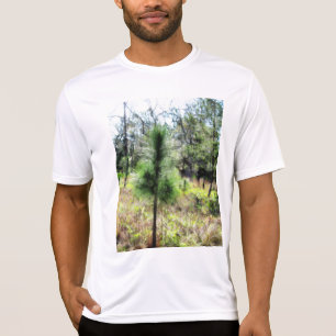Camiseta Árvore de pinos do Crescimento 2718