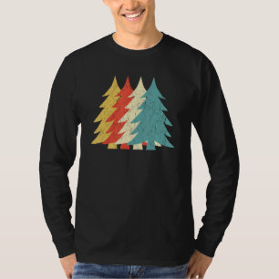Camiseta Árvore de pinos retrorreflectores clássicos - Árvo