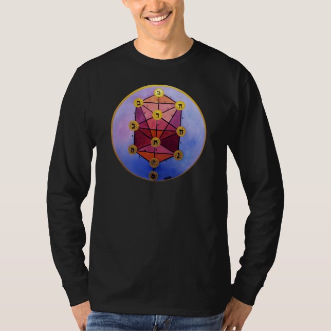 Camiseta Árvore de Sefirot (Frente)