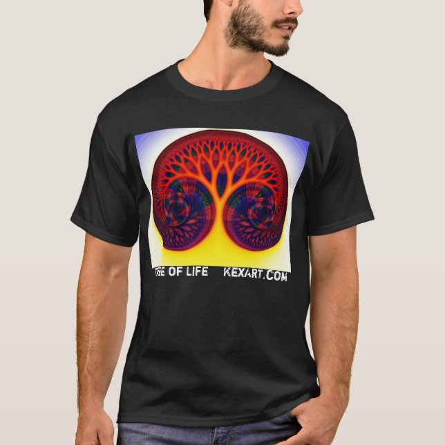 Camiseta Árvore de vida    KexArt.com (Frente)
