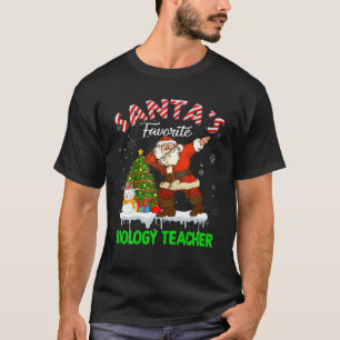 Camiseta Árvore de Xmas do Professor de Biologia Favorita