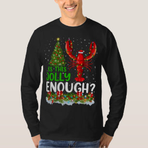 Camiseta Árvore De Xmas É Cristo De Lagosta Suficiente.