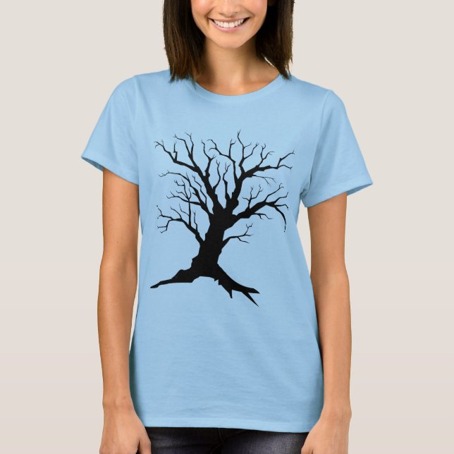 Camiseta Árvore desencapada (Frente)
