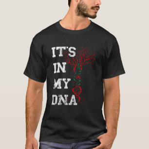 Camiseta Árvore Dna Marroquina Raízes Marroquinas Moléculas
