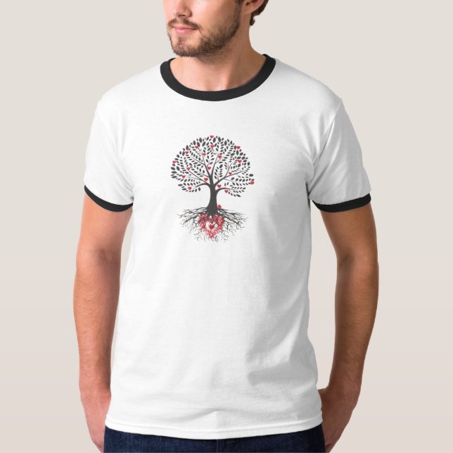 Camiseta Árvore do amor (Frente)