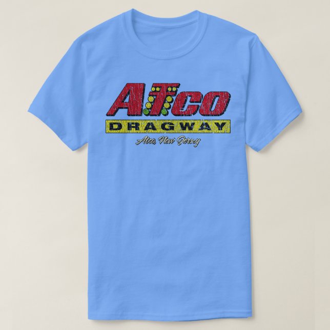 Camiseta Árvore do Atco Dragway Xmas Tree 1960 (Frente do Design)