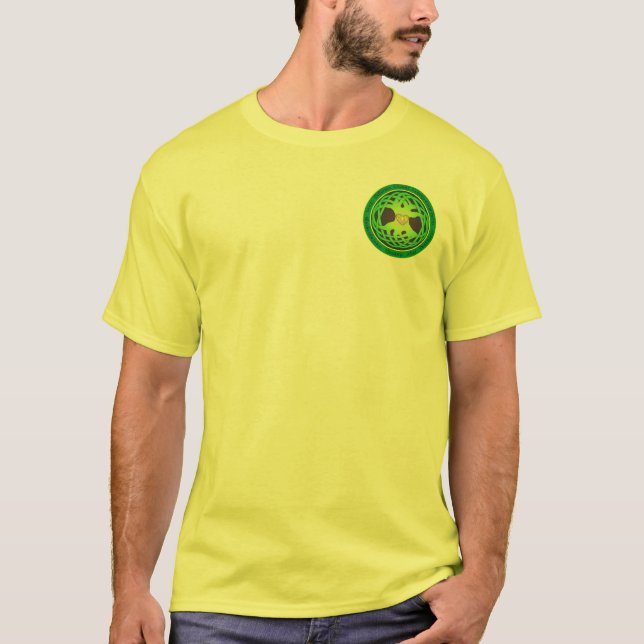 Camiseta Árvore do caril - parte dianteira e parte traseira (Frente)