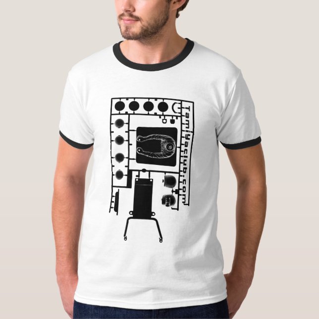 Camiseta Árvore do cavaleiro áspero (Frente)