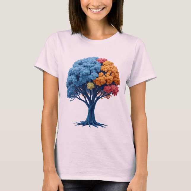 Camiseta Árvore do Conhecimento  (Frente)